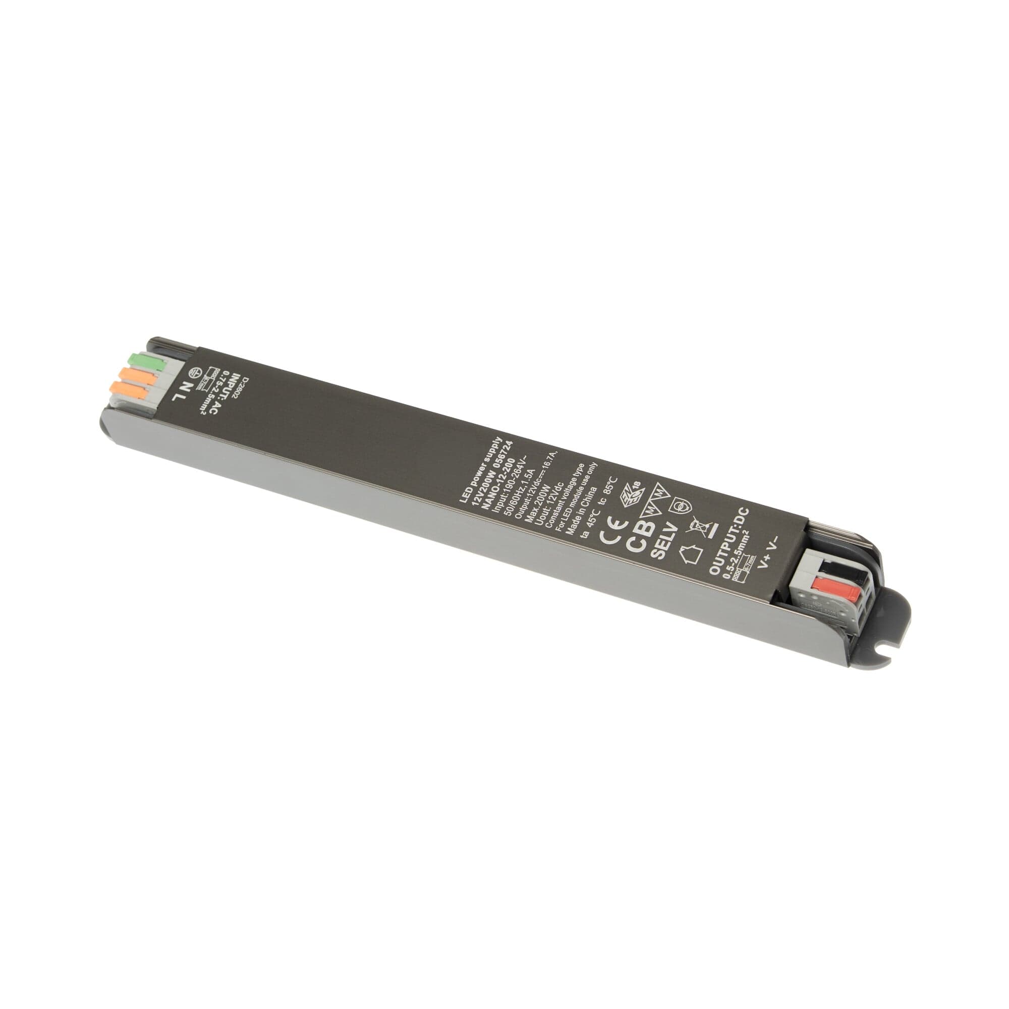 LED zdroj 12V 200W zdroj NANO-12-200 - náhled 1