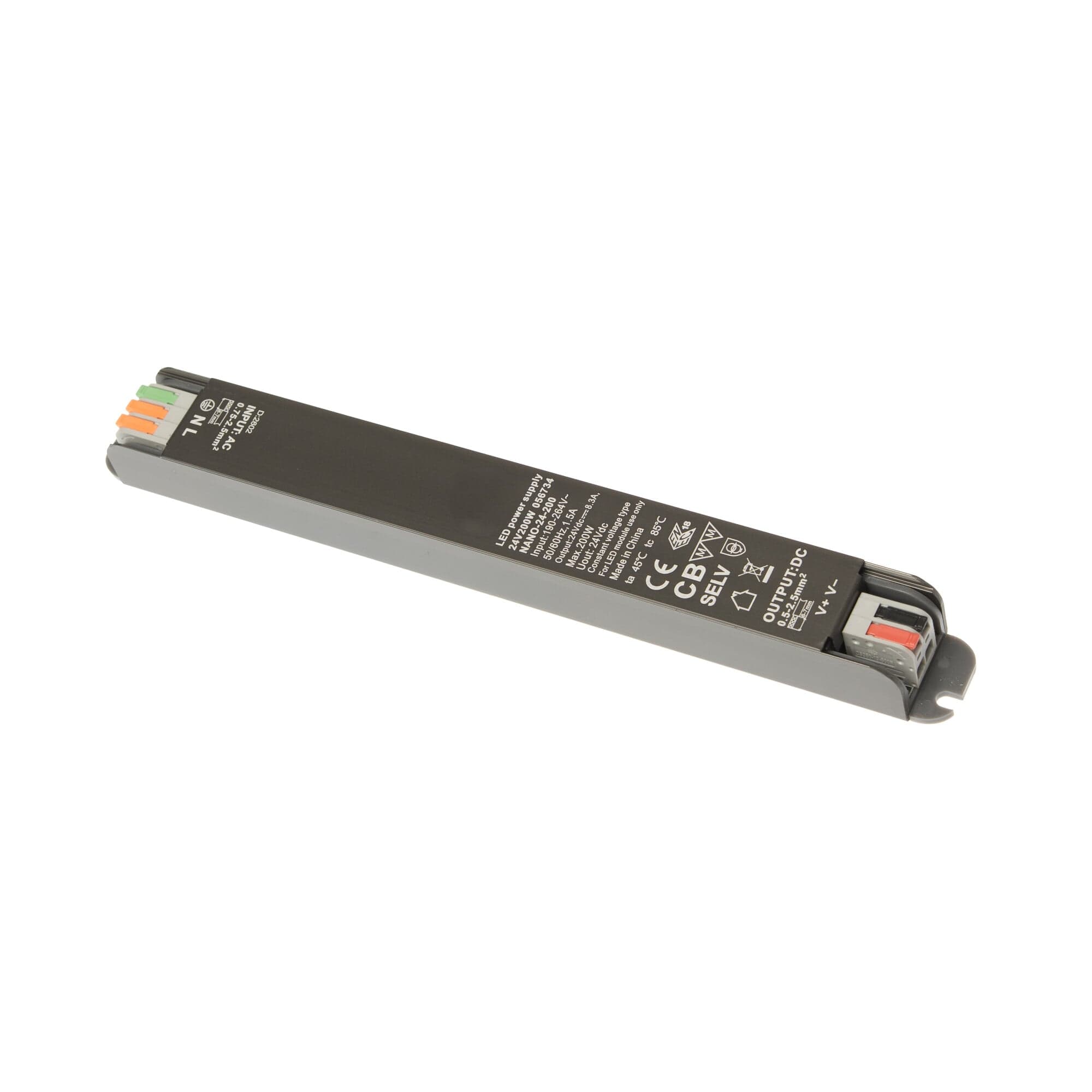 LED zdroj 24V 200W zdroj NANO-24-200