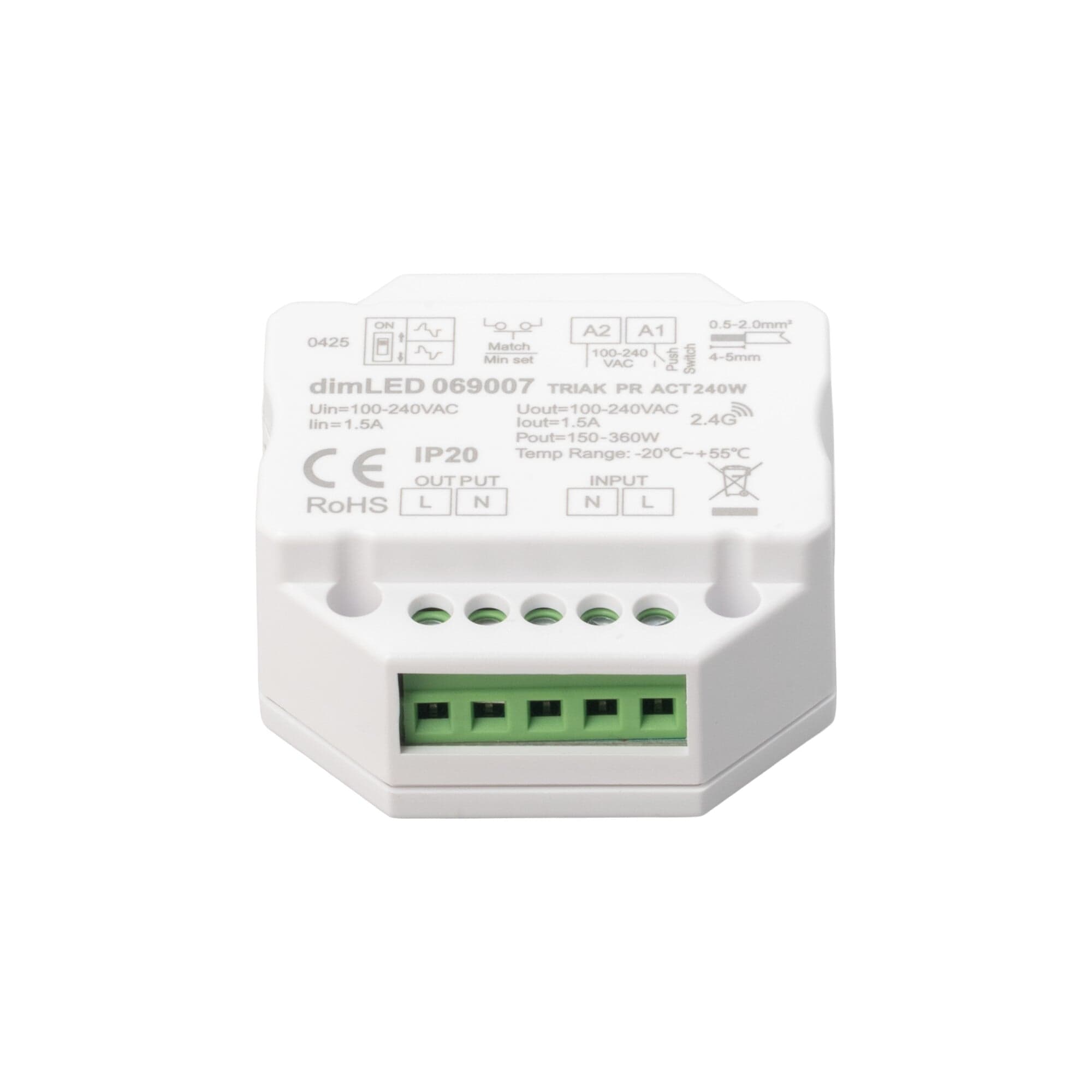 Stmívač dimLED TRIAK PR ACT240W - náhled 2