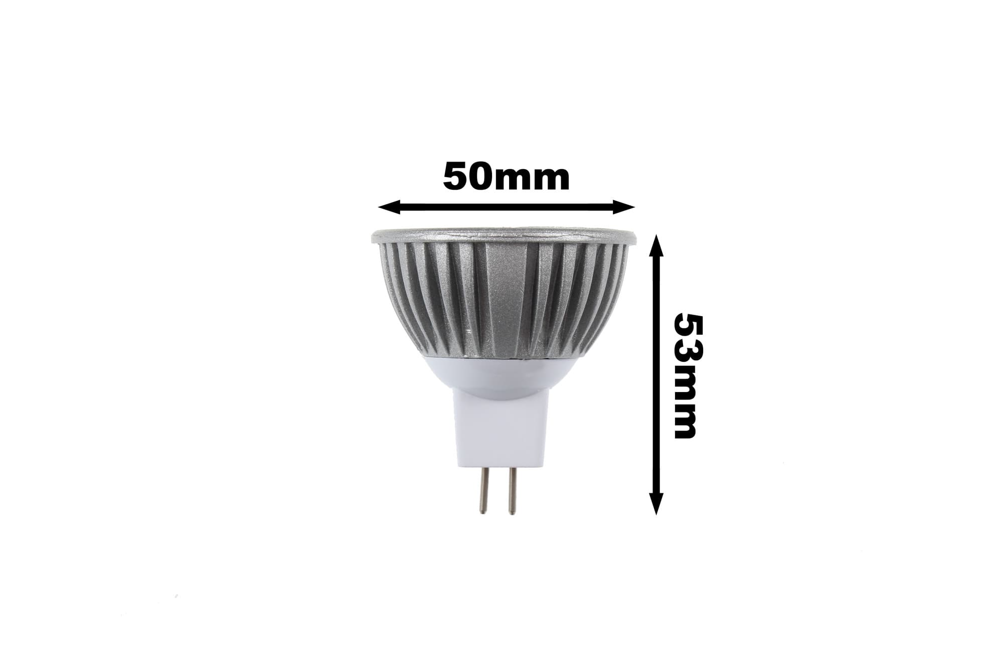 Barevná LED žárovka MR16 3x1W60 - náhled 2