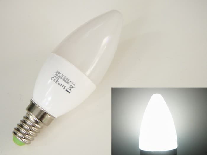 LED žárovka E14 EV5W svíčka - náhled 2