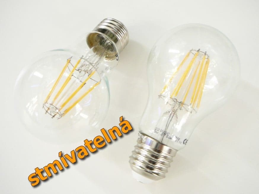 LED žárovka E27 DIMF8W FILAMENT - náhled 3