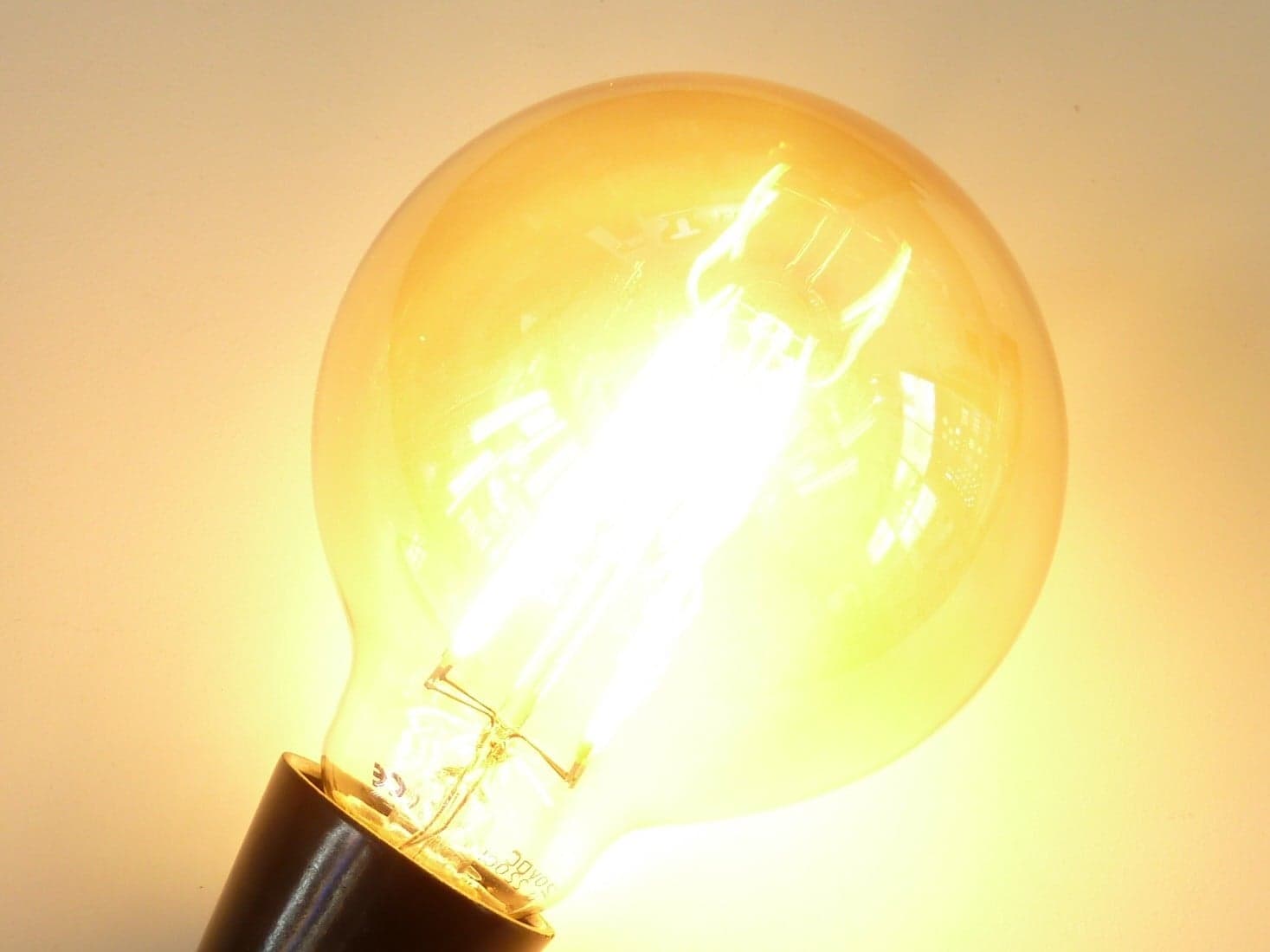 LED žárovka E27 EKF4W G95 FILAMENT kulatá - náhled 3