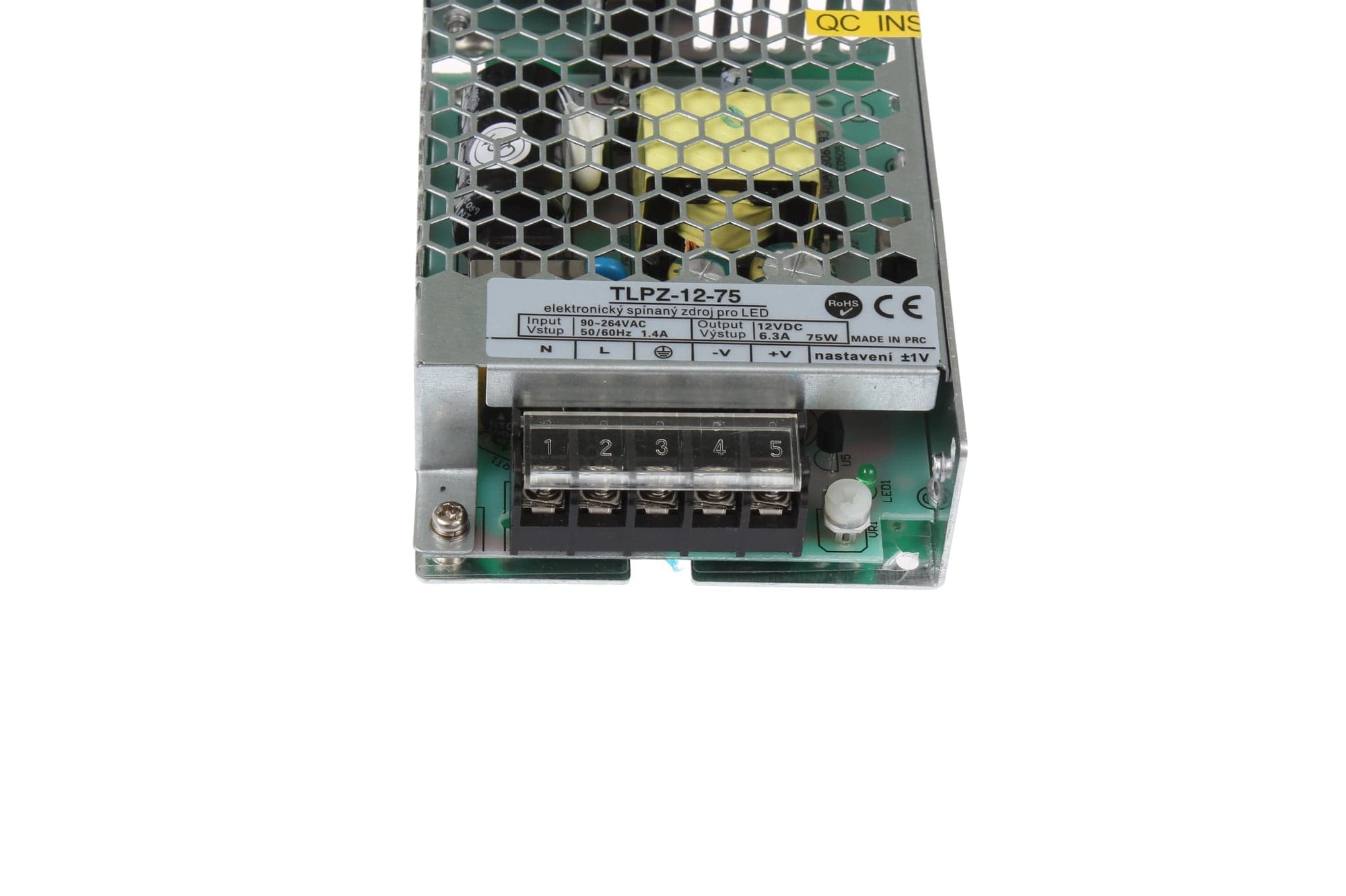 LED zdroj 12V 75W vnitřní TLPZ-12-75 - náhled 3