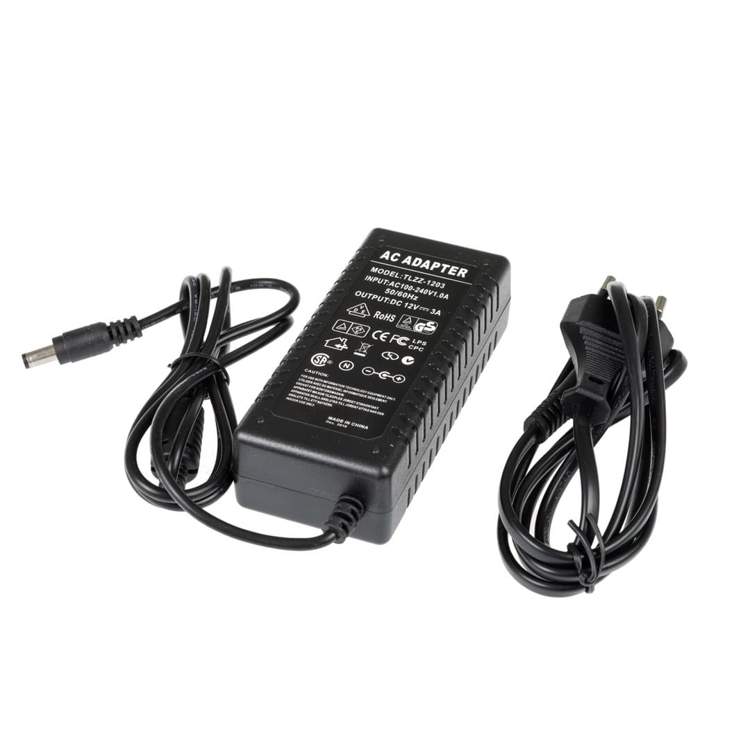 LED zdroj 12V 36W zásuvkový