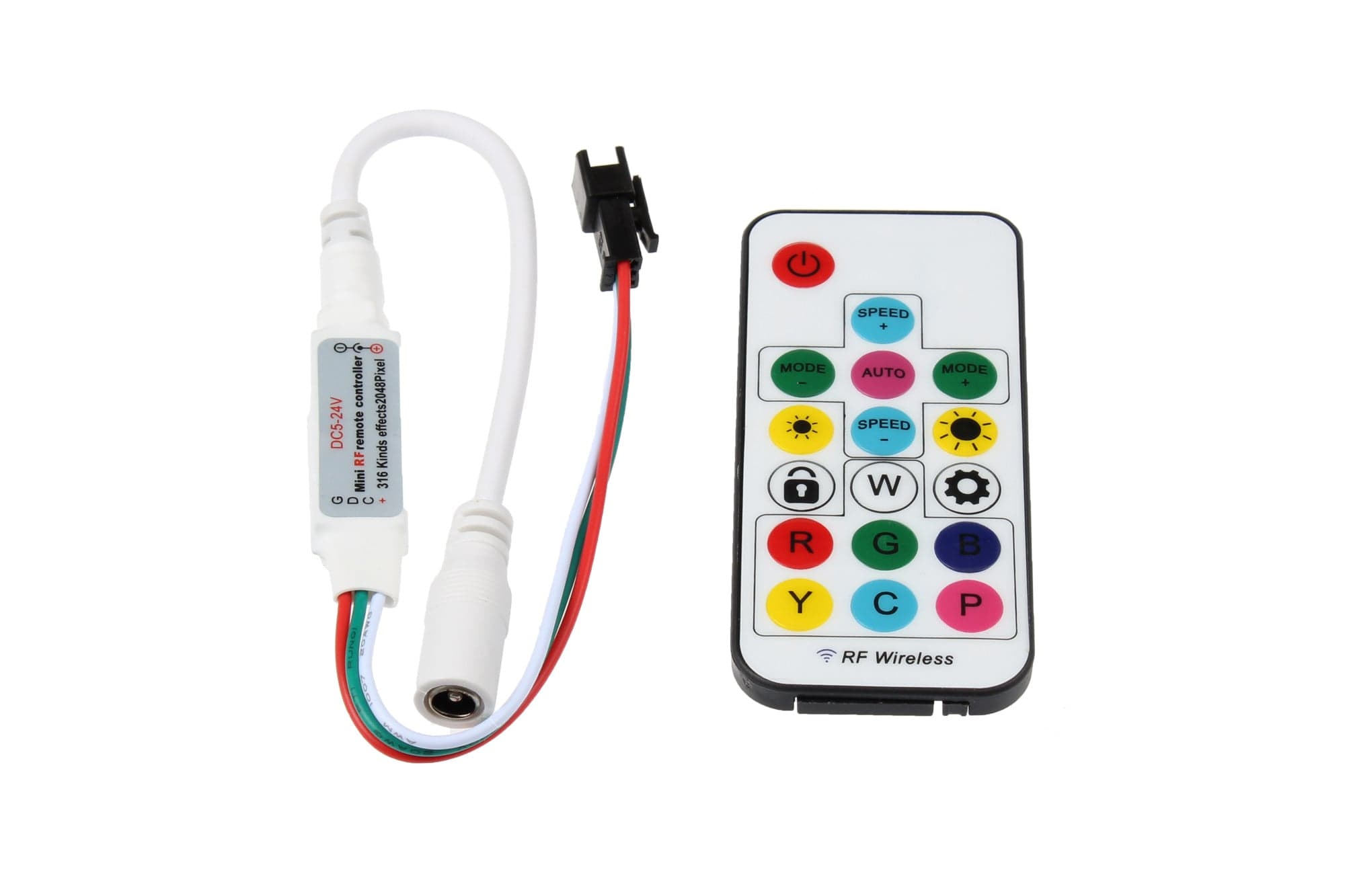LED ovladač digitální RF DG17 - náhled 1