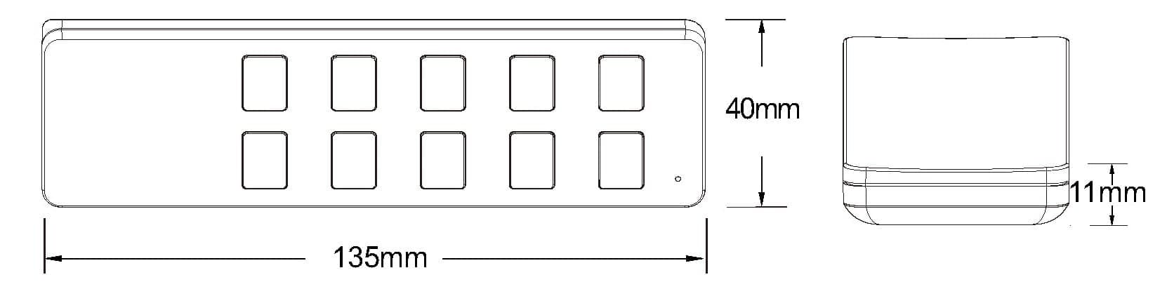 Ovladač dimLED OVL 4KL - náhled 4