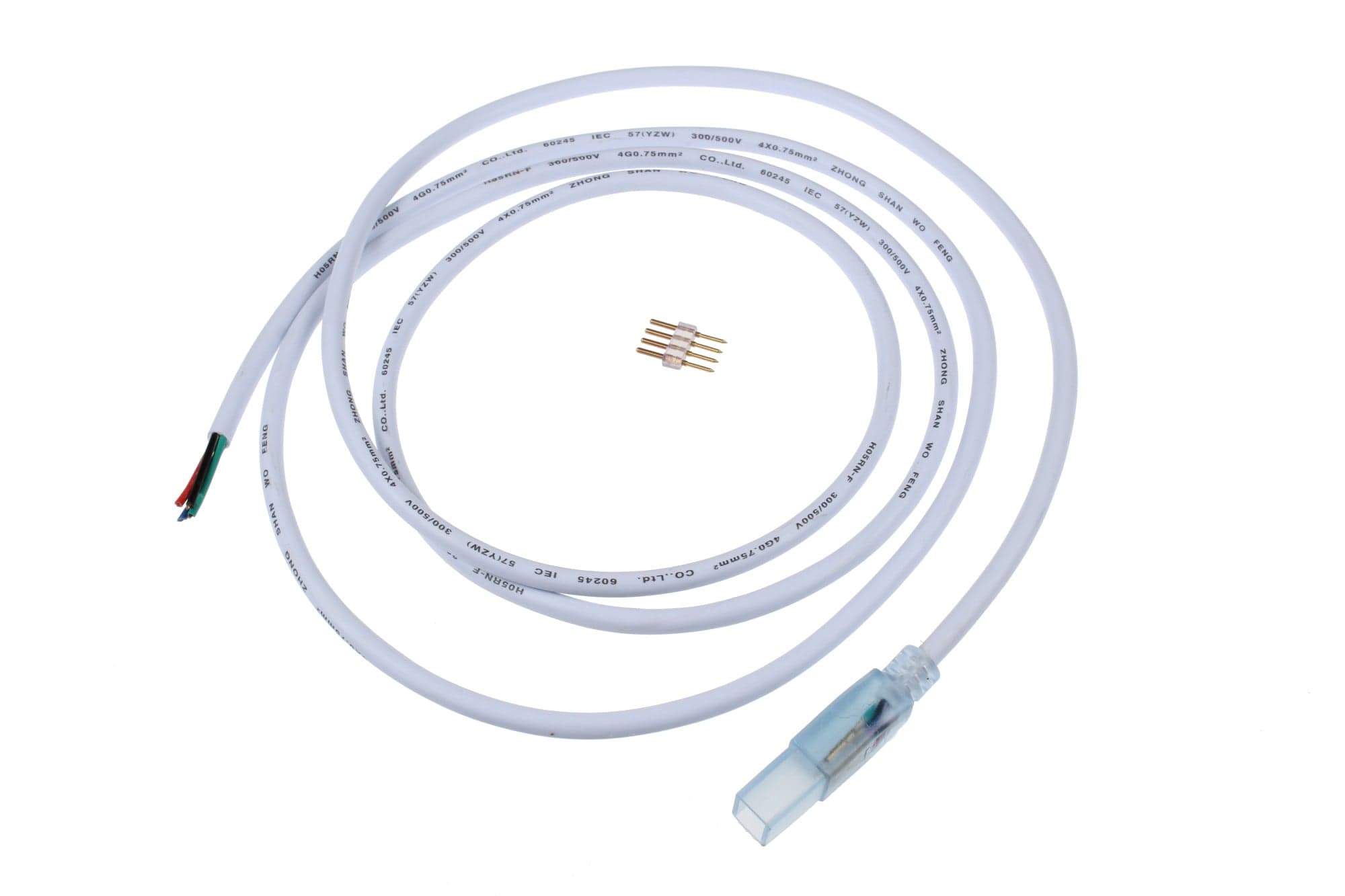 Přípojka LED RGB pásku na 230V -