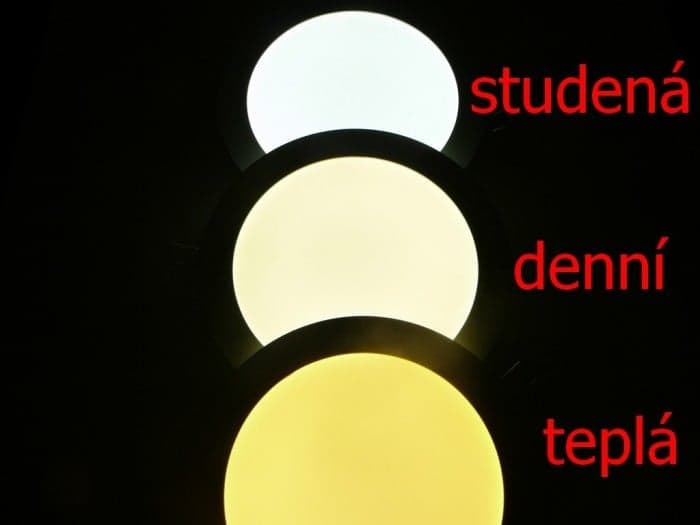 LN6 LED panel 6W kulatý 120mm - Denní bílá - náhled 4