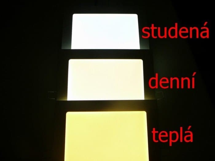 PS24 LED panel 24W přisazený čtverec - Denní bílá - náhled 4