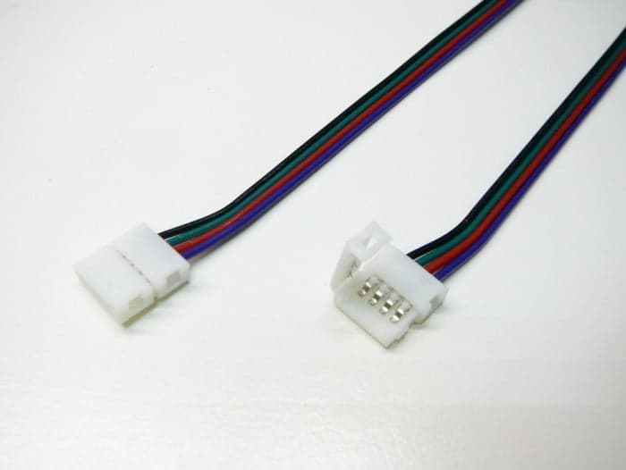 RGB přípojka click pro LED pásek s kabelem