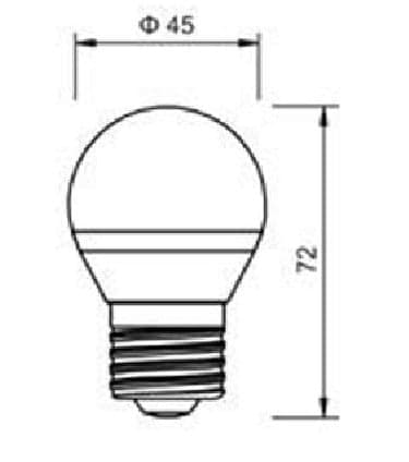 LED žárovka E27 LU5W-260 - náhled 5
