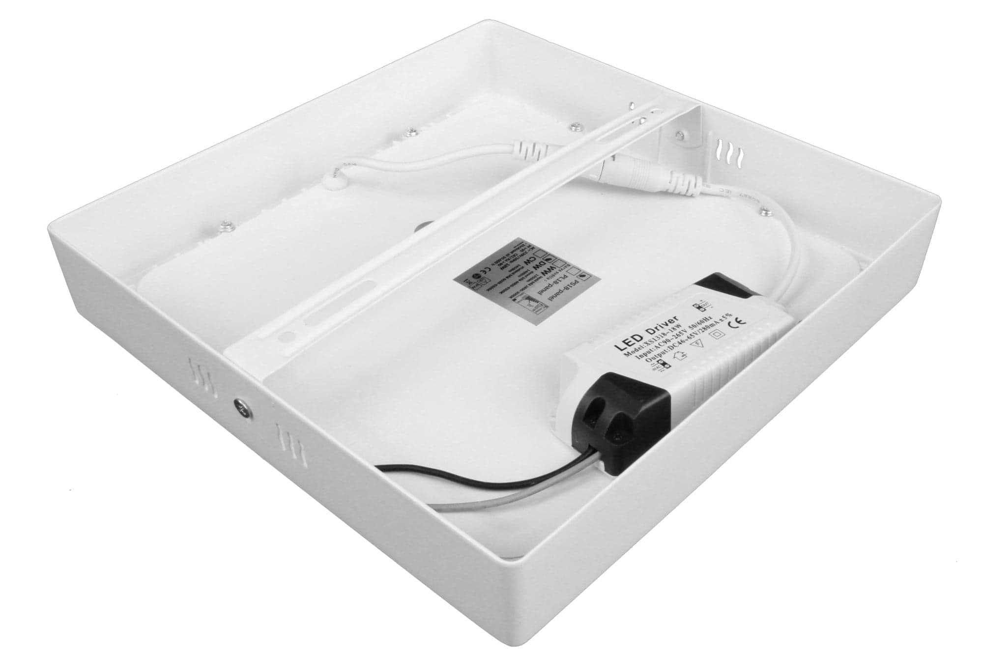 PS18 LED panel 18W přisazený čtverec 220x220mm - Denní bílá - náhled 5