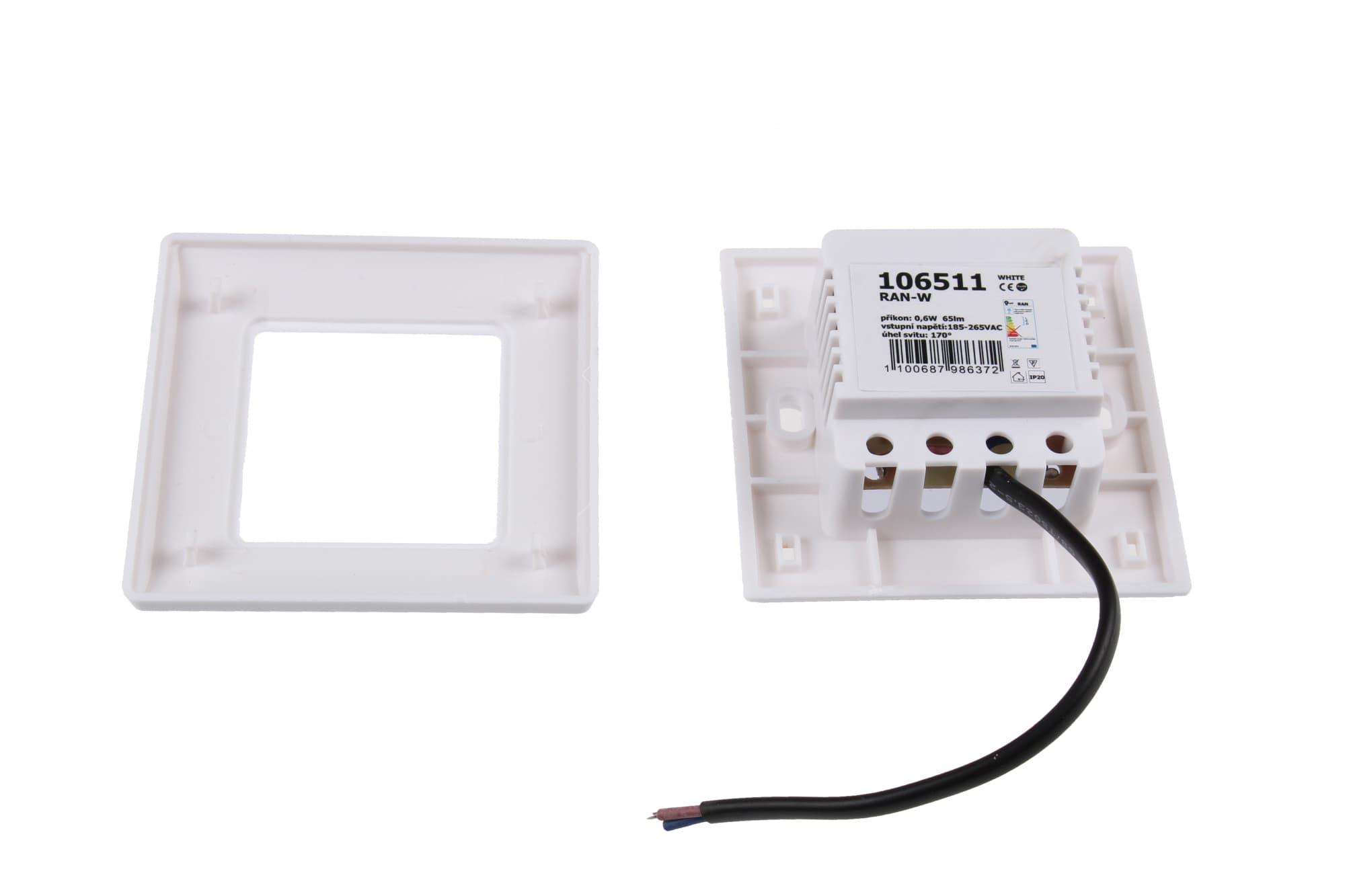 LED vestavné svítidlo RAN-W bílé - náhled 2