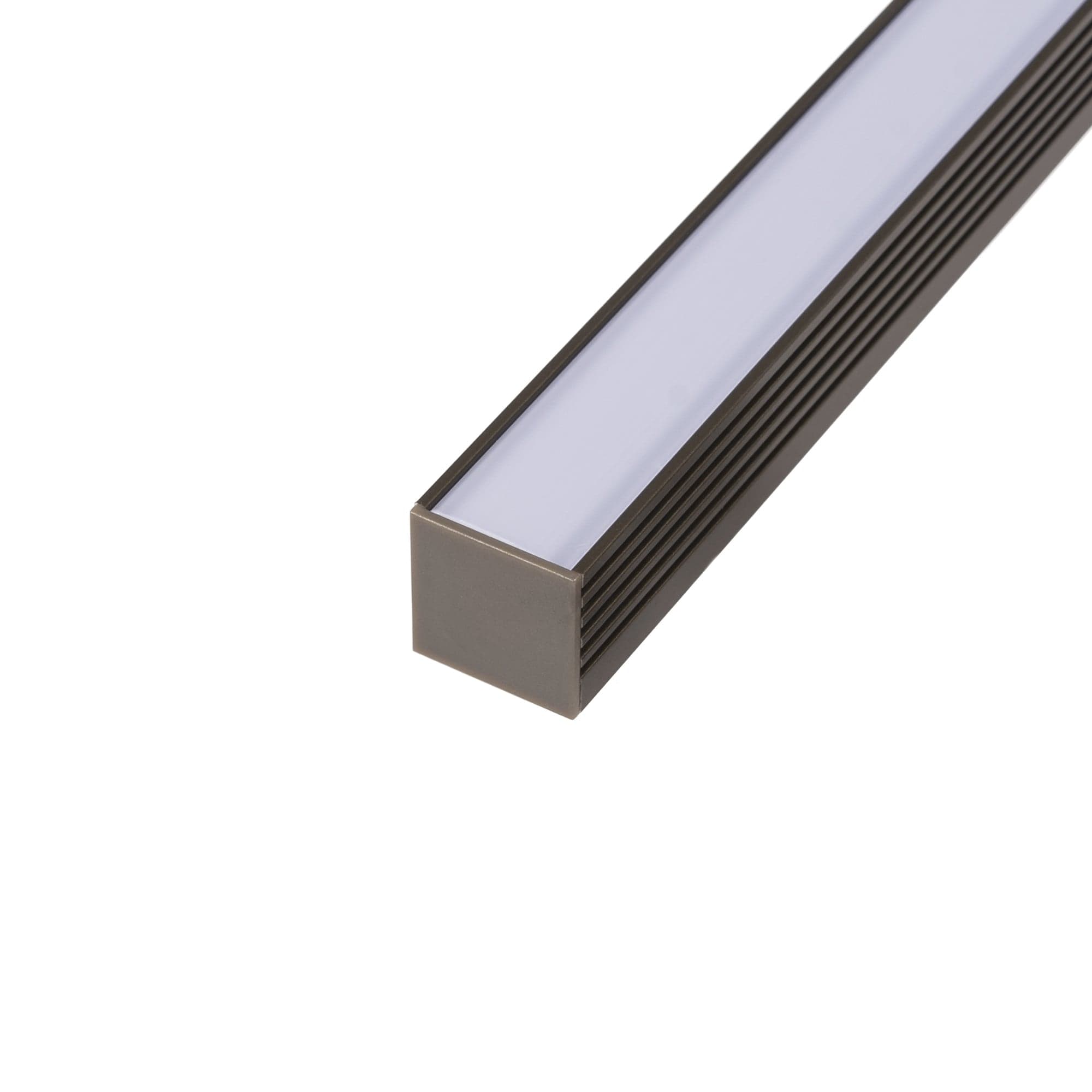 LED profil N12B - nástěnný bronzový - náhled 2