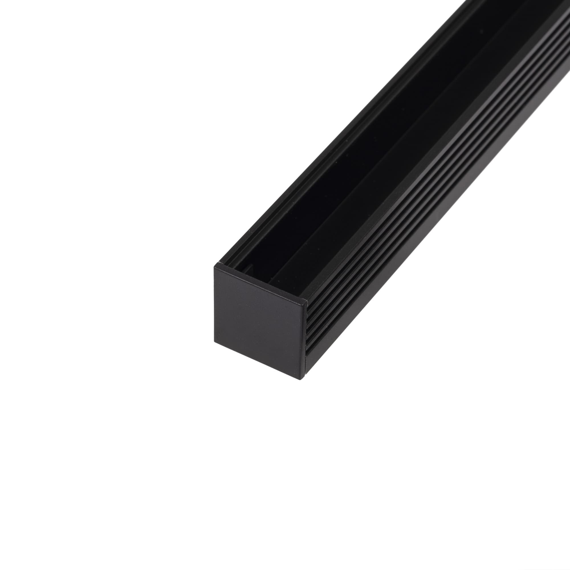 LED profil N12C - nástěnný černý - náhled 4