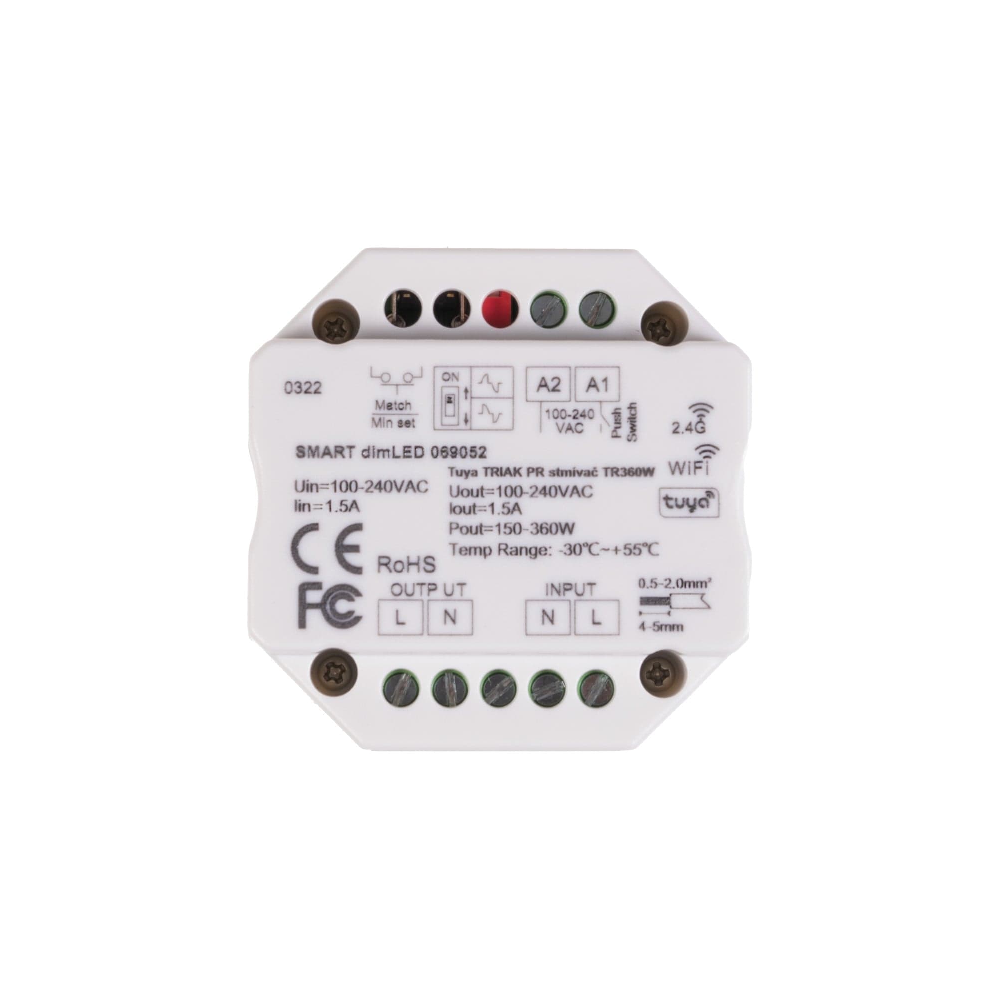 SMART stmívač dimLED Tuya TRIAK TR360W - náhled 3