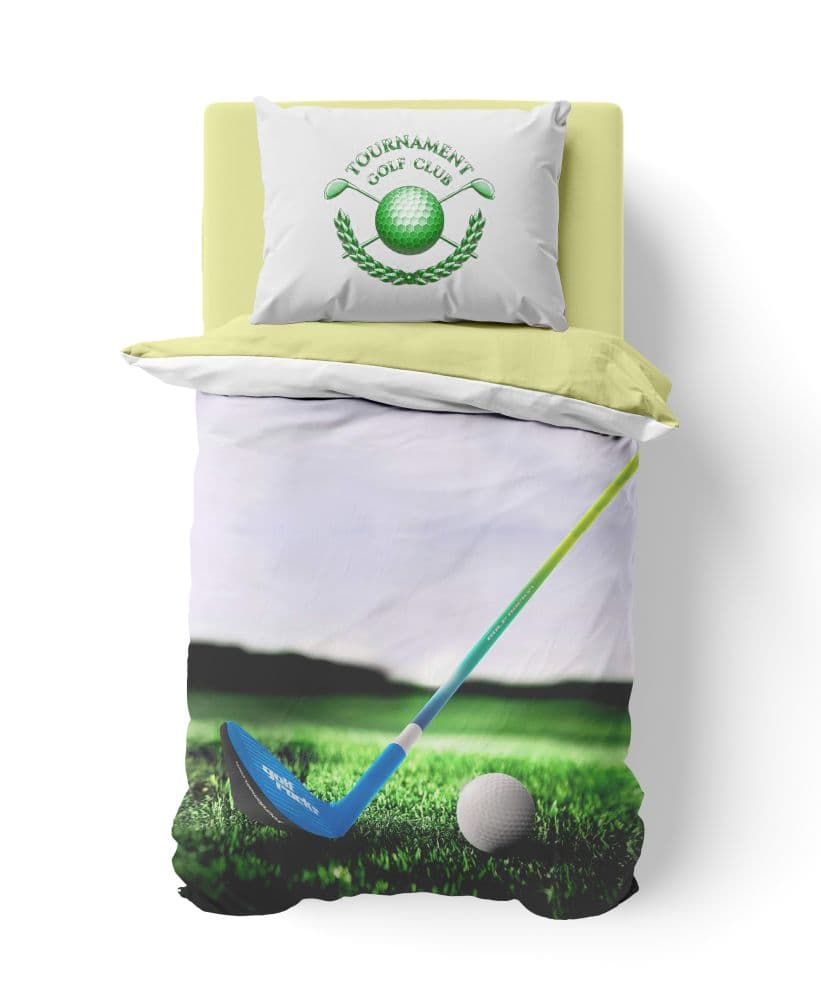 Kvalitex bavlna povlečení Golf 3D 140x200 70x90