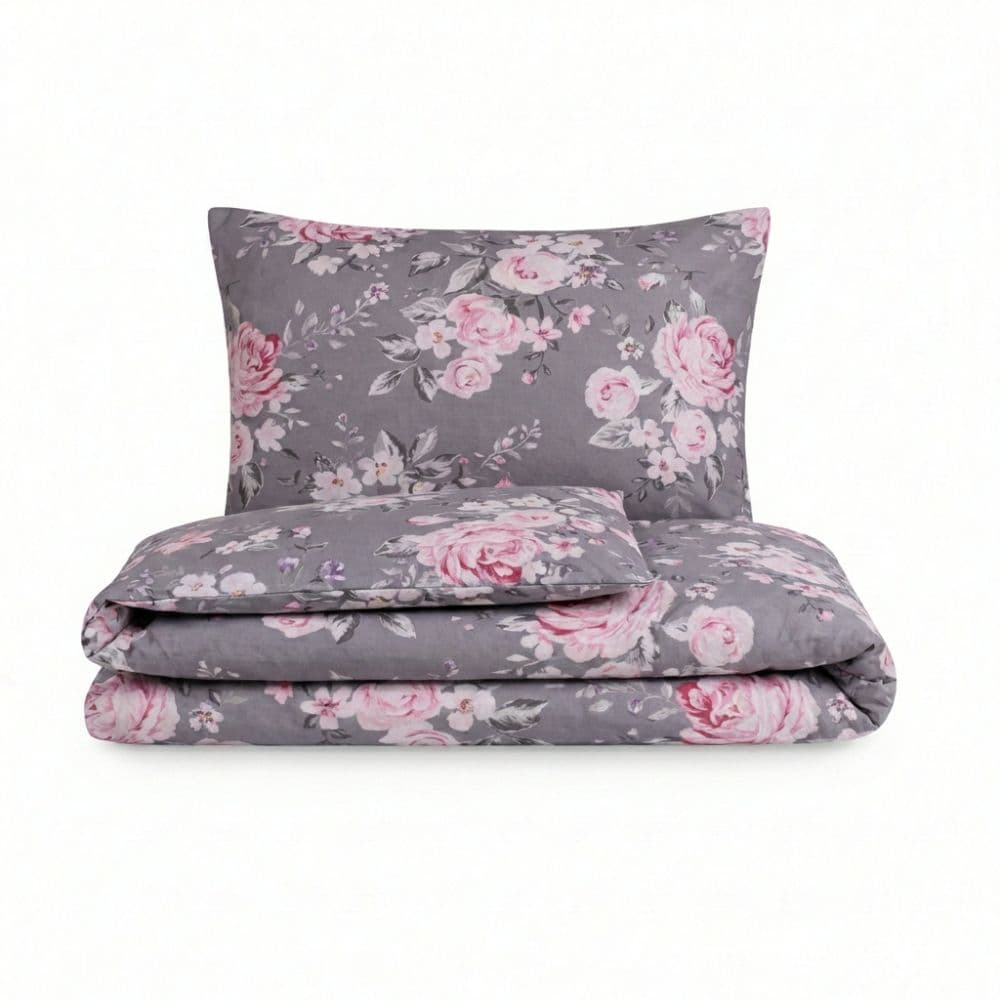 Kvalitex Bavlněné povlečení PROVENCE COLLECTION Beatrice šedá