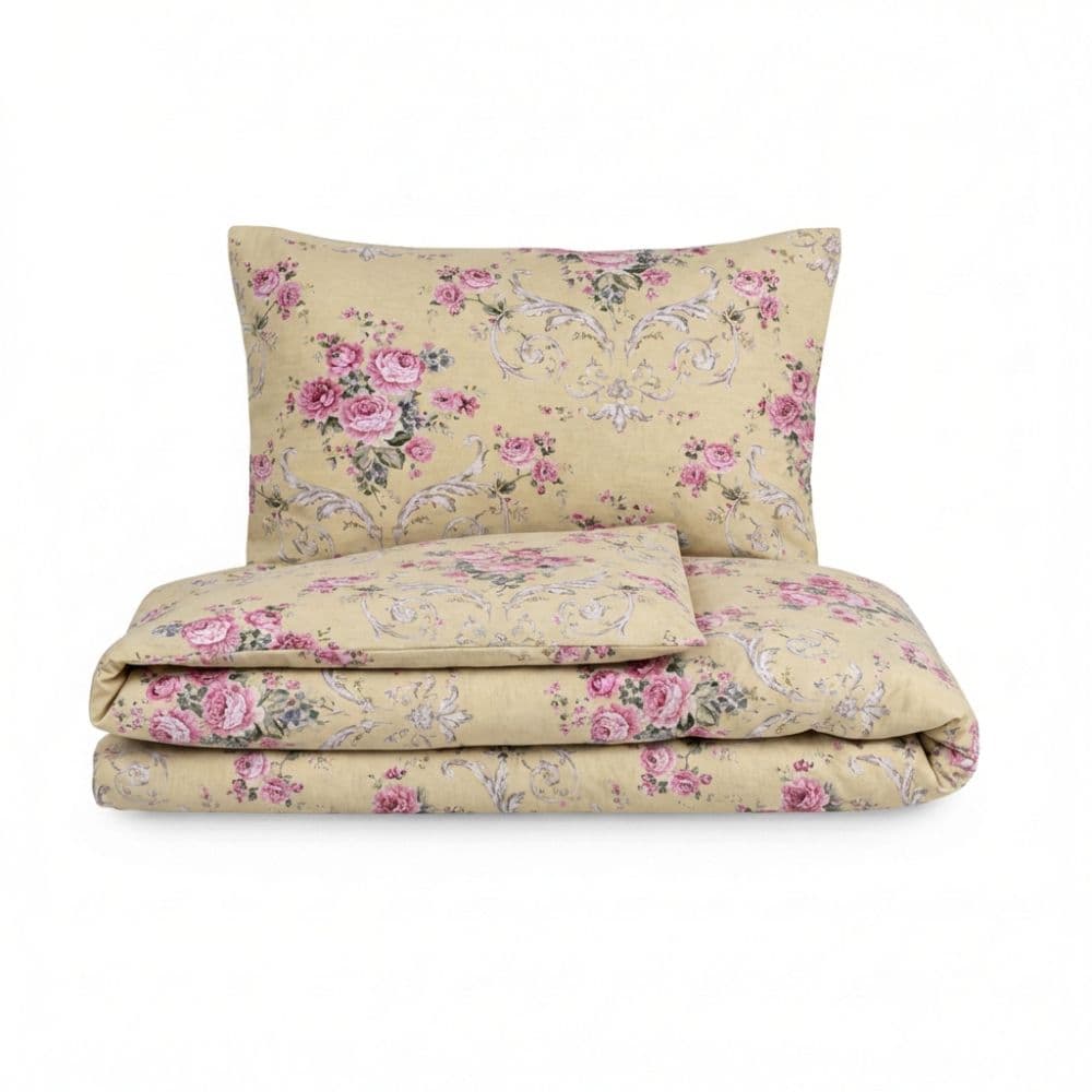 Kvalitex Bavlněné povlečení PROVENCE COLLECTION Cler žlutá