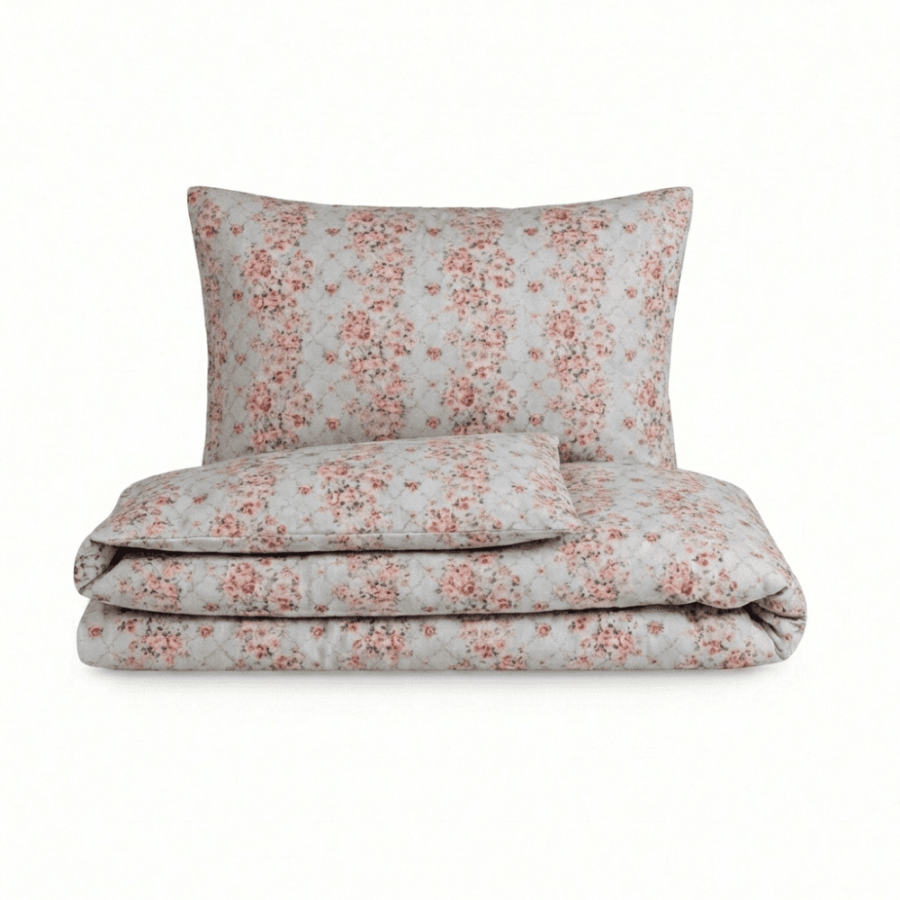 Kvalitex Bavlněné povlečení PROVENCE COLLECTION ROSÁLIE zelená