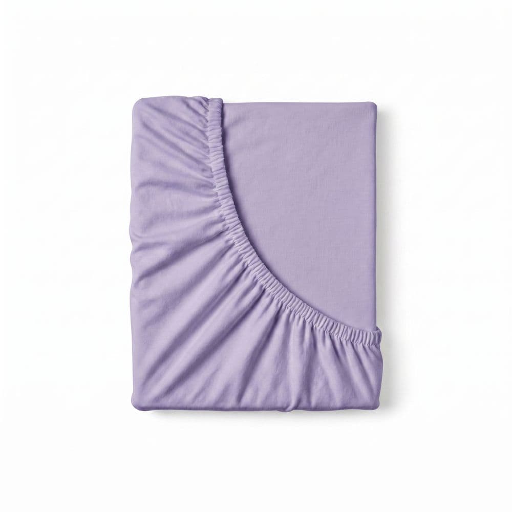 Kvalitex Jersey prostěradlo dětské světle fialové 60x120cm