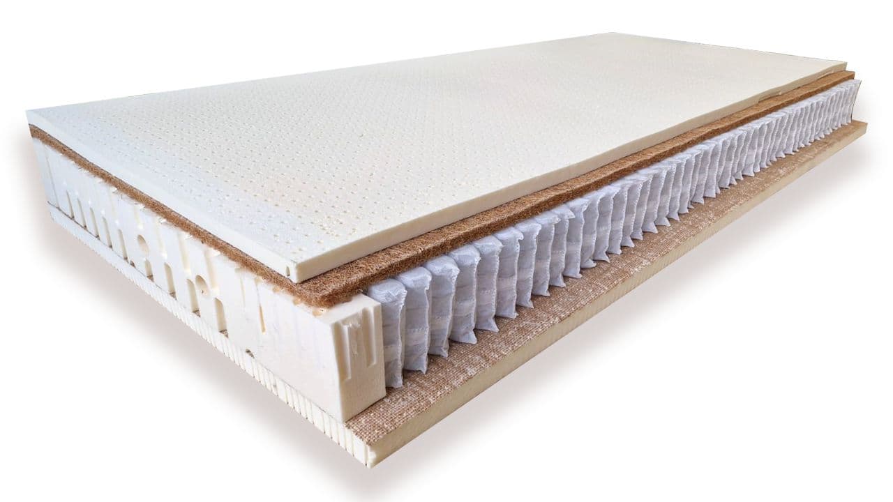 Postelia Latex NATUR SPRING HARD 80x200 cm - náhled 4