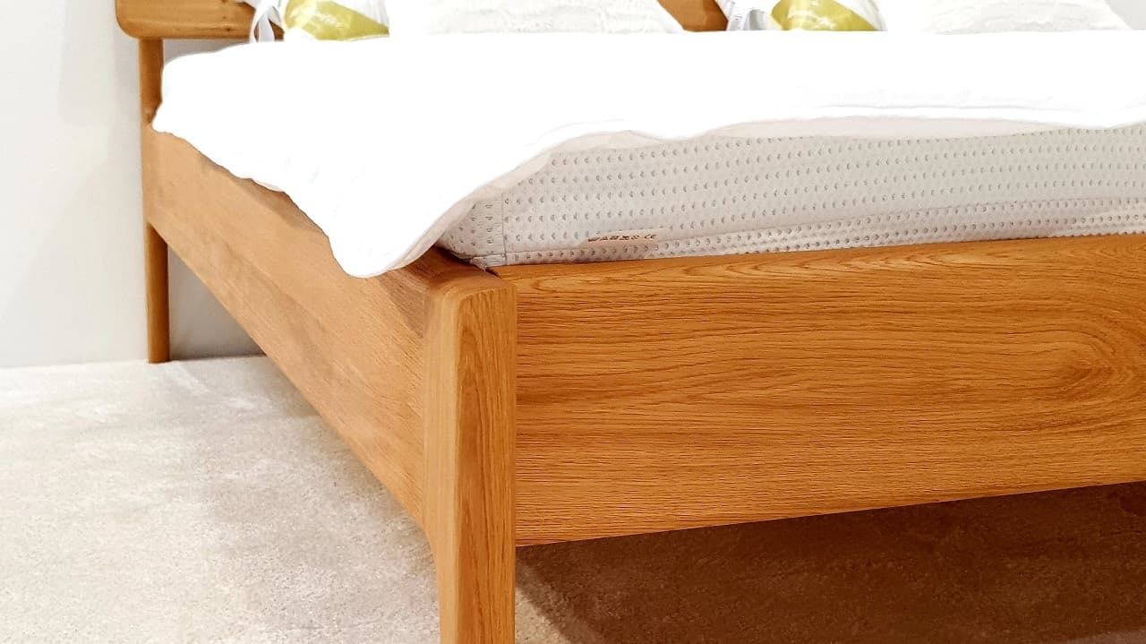 Postelia ARONA Buk 140x200cm - náhled 5