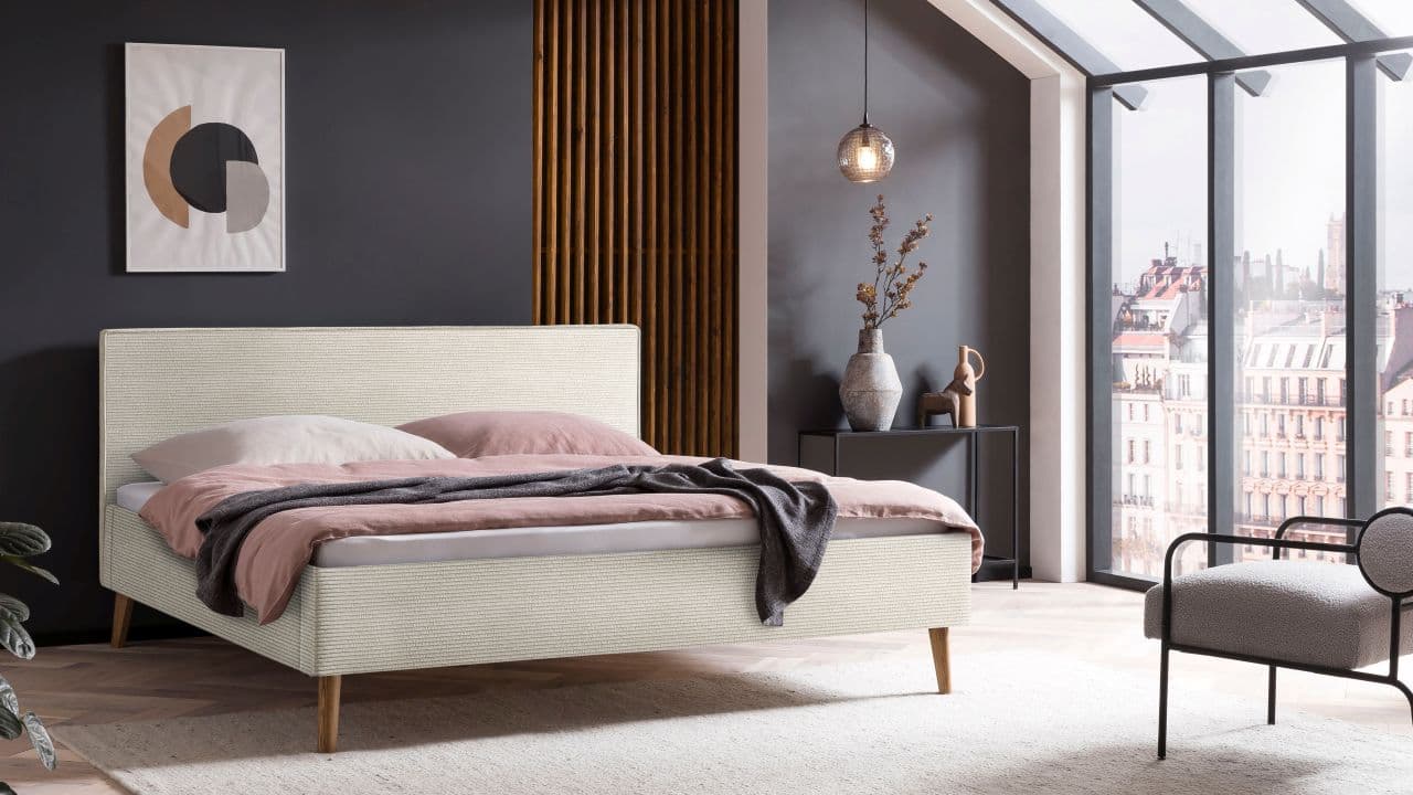 MEISE MÖBEL TWISTER beige, 180x200 cm - náhled 2