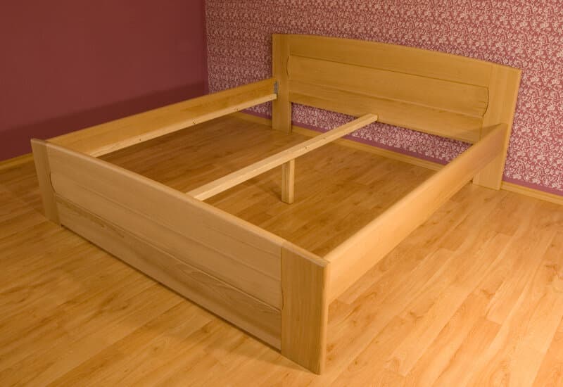 Postelia LUCIE Buk 140x200 - náhled 4