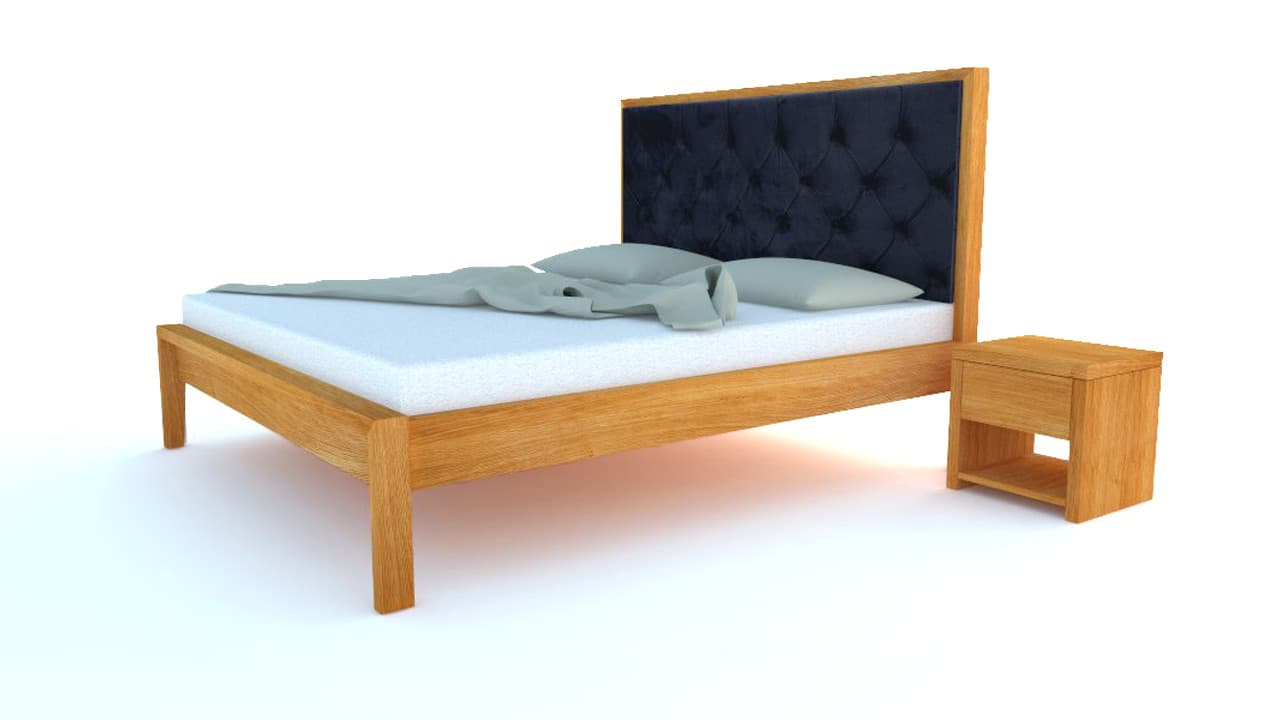 Postelia PAPILO Buk 140x200 cm - náhled 5