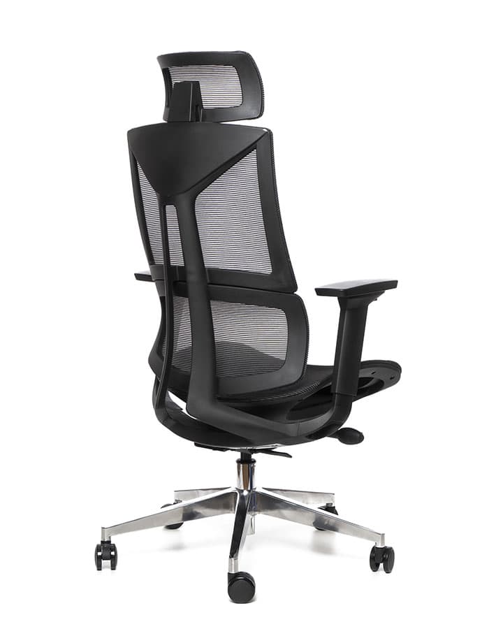 Kancelářská ergonomická židle Sego ERGO AIR — síť, černá Sego - náhled 5