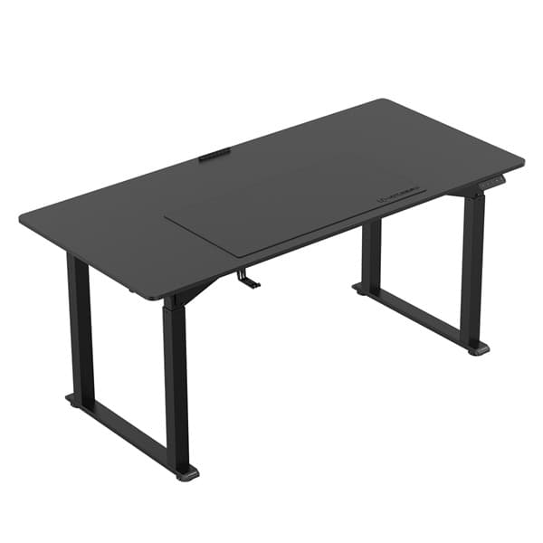 Elektricky výškově nastavitelný stůl UPLIFT — 160 cm, černá - náhled 3