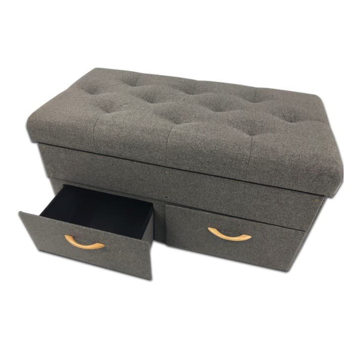 Taburet SULOT — šedá, více velikostí TYP 1 - 42×42×43 cm - náhled 5