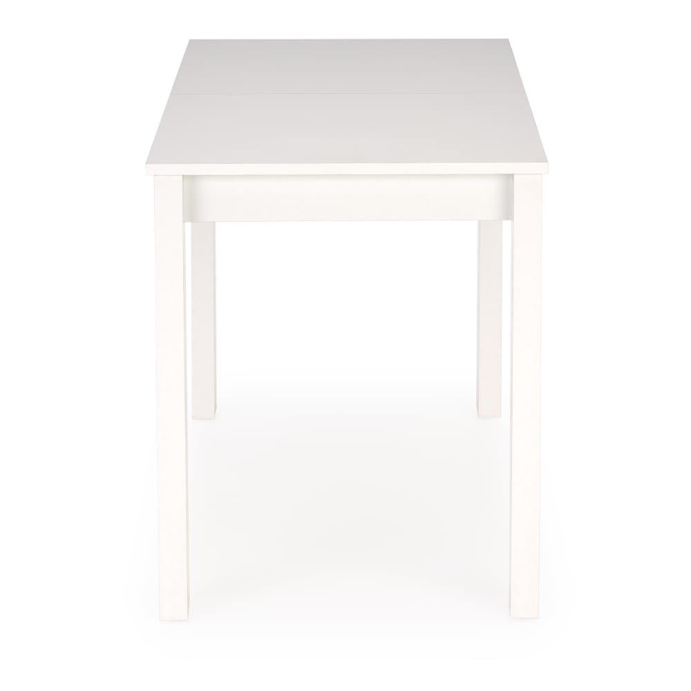 Jídelní rozkládací stůl GINO — 100x60 (+35cm), bílý Halmar - náhled 2