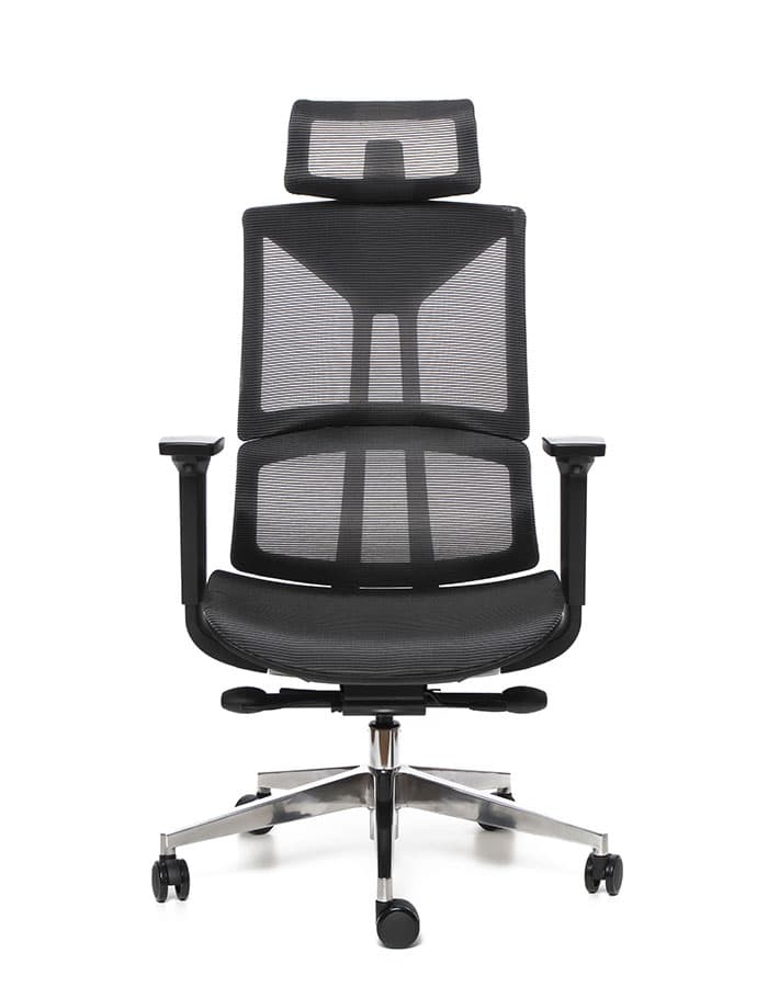 Kancelářská ergonomická židle Sego ERGO AIR — síť, černá Sego - náhled 3