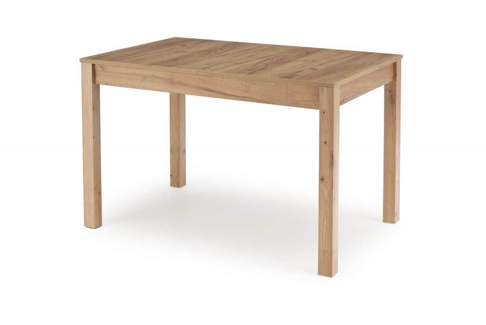 Jídelní rozkládací stůl MAURYCY — 118(+40cm)x75x76 cm, více barev Bílá - náhled 2