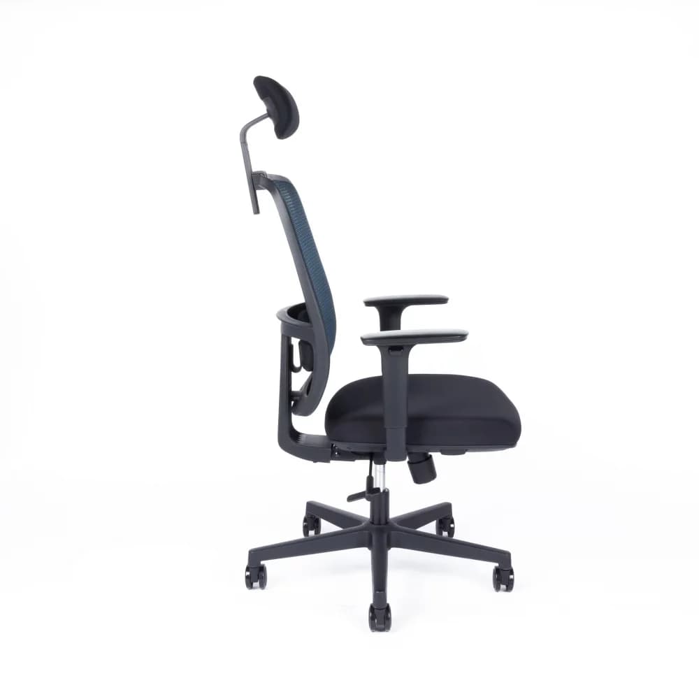 Kancelářská ergonomická židle CANTO — více barev Modrá - náhled 5