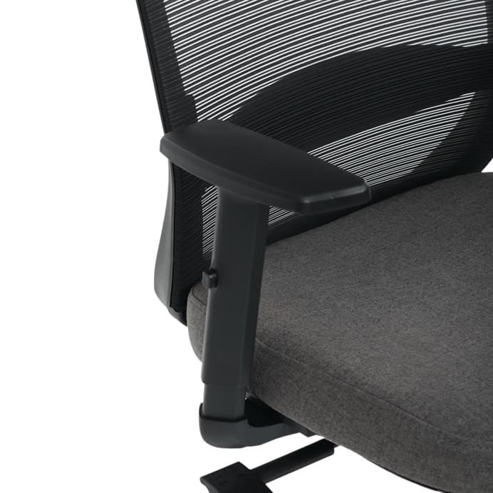 Kancelářská židle SYNCY – síťovina, tmavě šedá Autronic - náhled 5