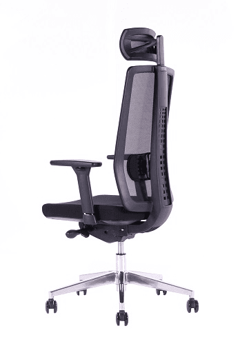 Kancelářská ergonomická židle Sego SPIRIT — černá, nosnost 130 kg Sego - náhled 4