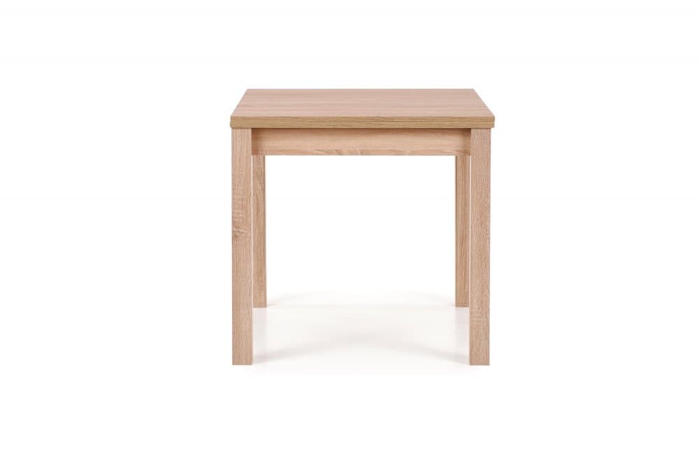 Jídelní rozkládací stůl GRACJAN - 80x80+80, MDF, dub sonoma Halmar - náhled 3