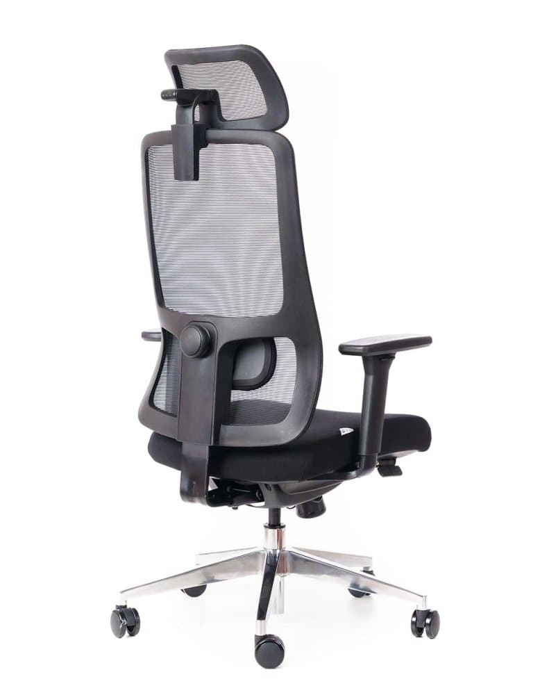 Kancelářská ergonomická židle Sego STRETCH New— černá Sego - náhled 2