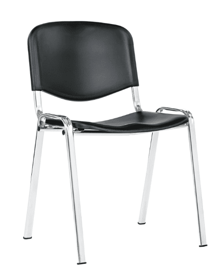 Konferenční židle TAURUS PC ISO - plast, černá Antares