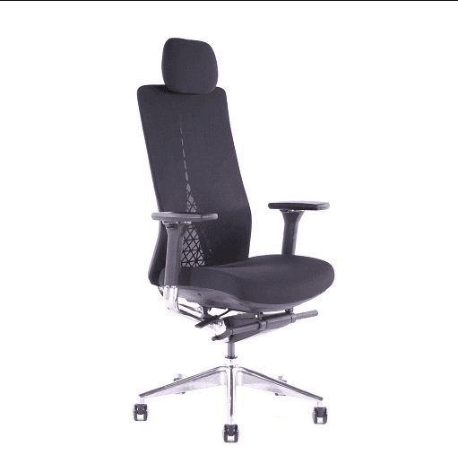 Kancelářská ergonomická židle Sego EGO — černá, nosnost 140 kg Sego