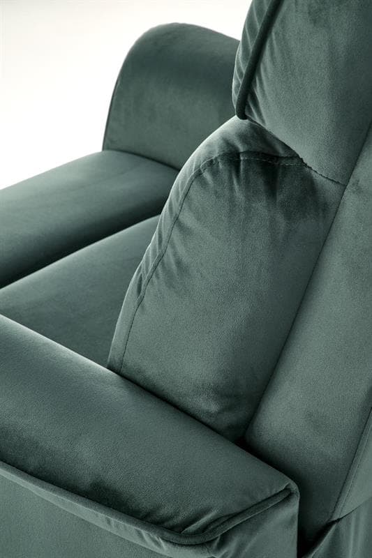 TV křeslo SEMIR s elektrickým polohováním - látka, zelená Halmar - náhled 4