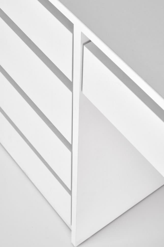 Toaletní stolek s LED osvětlením HOLLYWOOD XL - bílá Halmar - náhled 4
