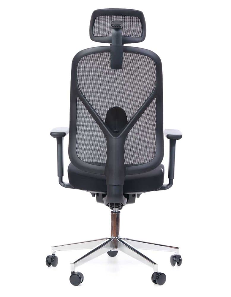 Kancelářská ergonomická židle Sego EPOQ - síťovaná záda, látka, černá Sego - náhled 4