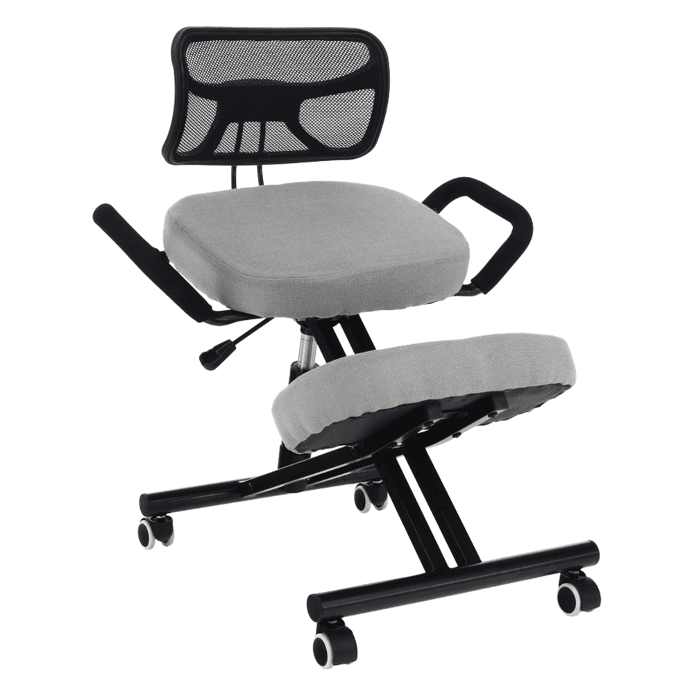 Ergonomická kľakačka RUFUS – Černá, Látkový čaloun, Kondela