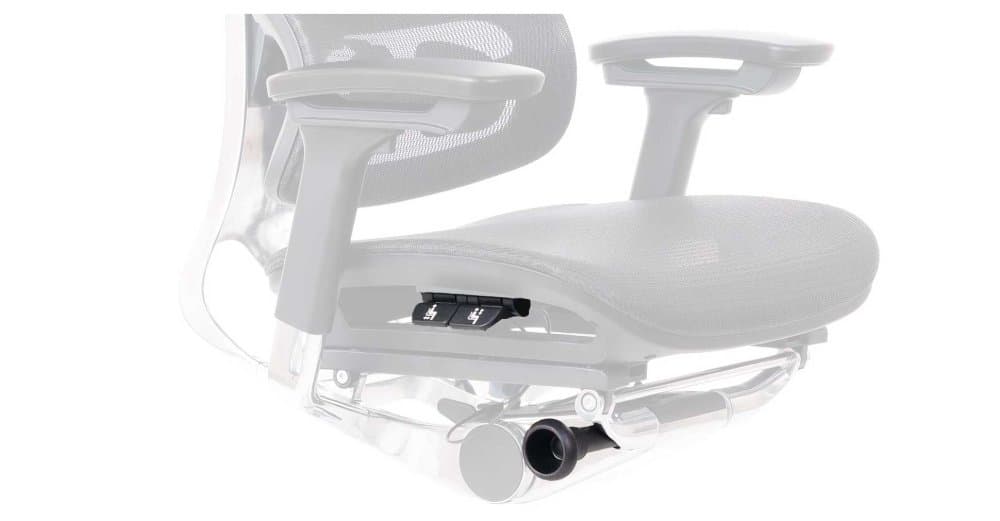 Kancelářská ergonomická židle TRINITY — černá Sego - náhled 2