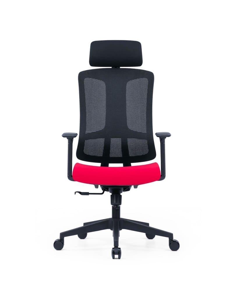 Kancelářská ergonomická židle SLIDE — více barev Modrá - náhled 5